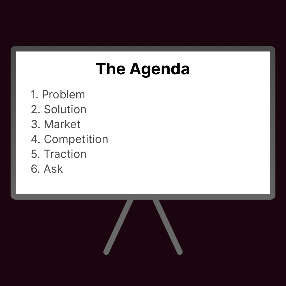 Generic startup pitch deck that blends into the pile