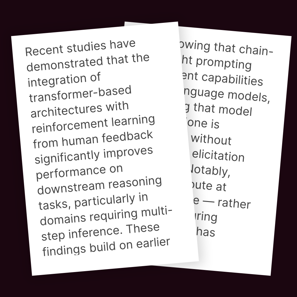 Marked-up student paper representing a presentation that reads like the paper